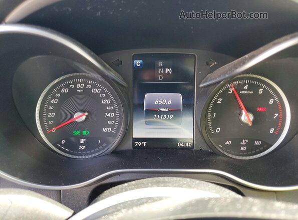 55SWF4JB8GU167796 2016 MERCEDES-BENZ C Silver ხელსაწყოთა პანელის ხედი
