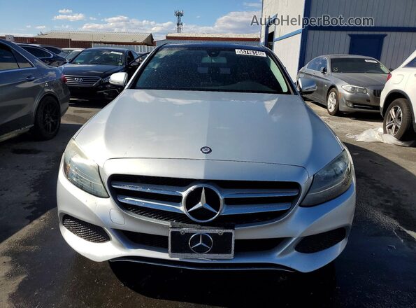 55SWF4JB8GU167796 2016 MERCEDES-BENZ C Silver წინა ხედი