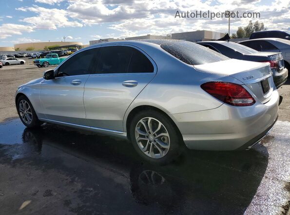 55SWF4JB8GU167796 2016 MERCEDES-BENZ C Silver უკანა მარცხენა