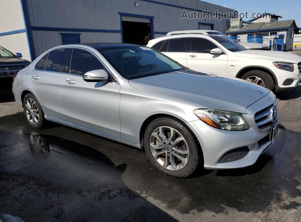 55SWF4JB8GU167796 2016 MERCEDES-BENZ C Silver 