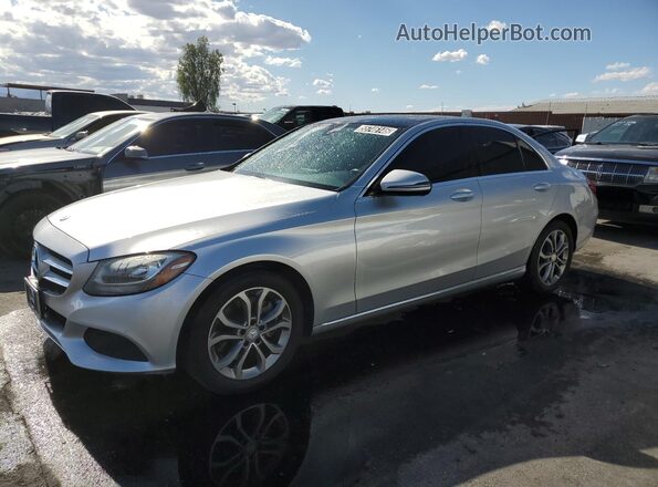 55SWF4JB8GU167796 2016 MERCEDES-BENZ C Silver სალონის 360-გრადუსიანი ხედი