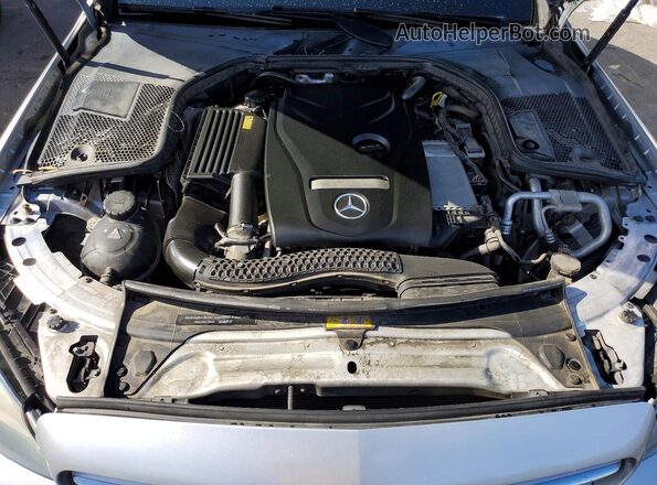 55SWF4JB8GU167796 2016 MERCEDES-BENZ C Silver უკანა სალონის ხედი