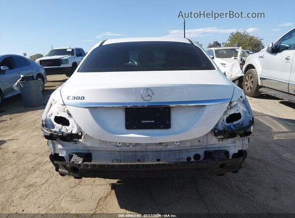 55SWF4JB8GU172268 2016 MERCEDES-BENZ C-CLASS Белый Вид спереди