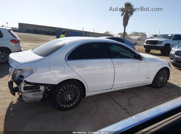 55SWF4JB8GU172268 2016 MERCEDES-BENZ C-CLASS Белый Панорамный вид салона 360°
