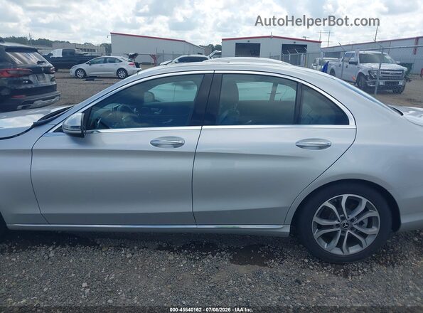 55SWF4JB8JU240091 2018 MERCEDES-BENZ C-CLASS Silver 