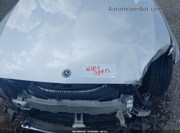 55SWF4JB8JU240091 2018 MERCEDES-BENZ C-CLASS Silver Widok z tyłu