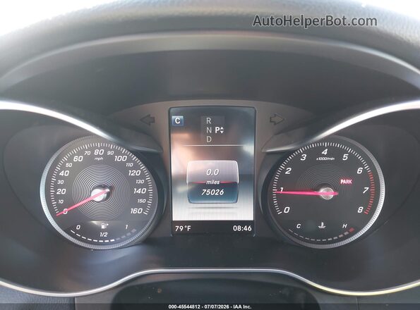 55SWF4JB8JU240835 2018 MERCEDES-BENZ C-CLASS Silver უკანა სავარძლების ხედი