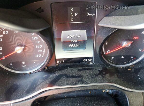 55SWF4JB8JU243752 2018 MERCEDES-BENZ C Gray Vista del cuadro de instrumentos