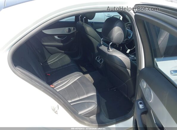 55SWF4JB8JU246375 2018 MERCEDES-BENZ C-CLASS White VIN sticker view