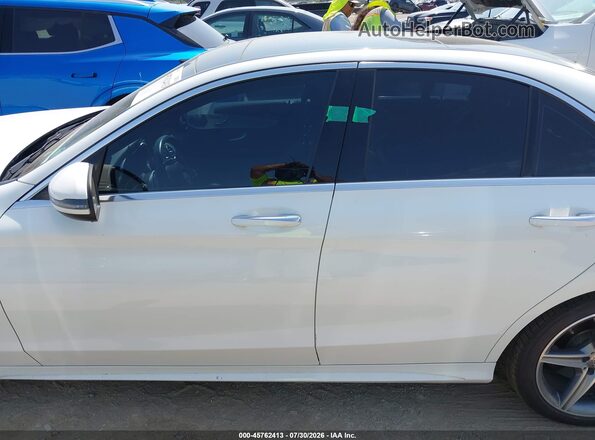 55SWF4JB8JU246375 2018 MERCEDES-BENZ C-CLASS White 360 interior view