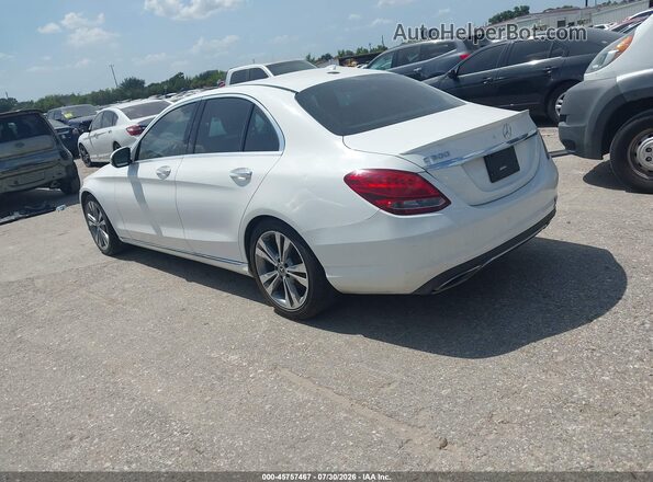 55SWF4JB9HU231362 2017 MERCEDES-BENZ C-CLASS White Rear left