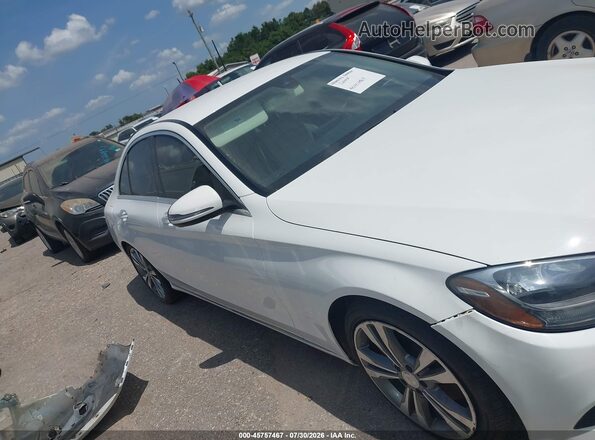 55SWF4JB9HU231362 2017 MERCEDES-BENZ C-CLASS White Rear interior view