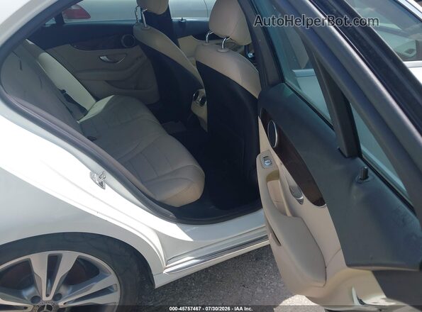 55SWF4JB9HU231362 2017 MERCEDES-BENZ C-CLASS White VIN sticker view