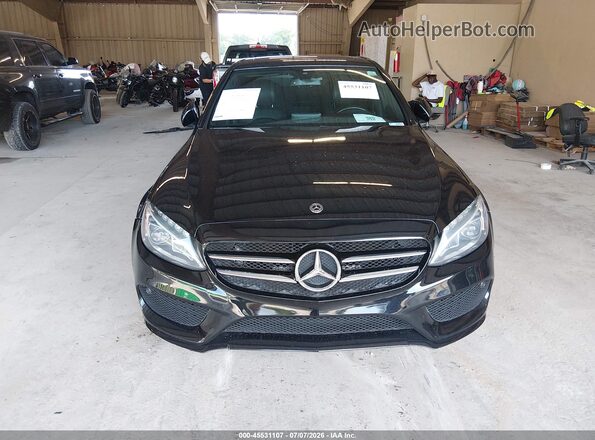 55SWF4JB9JU248071 2018 MERCEDES-BENZ C-CLASS Черный Вид щитка приборов
