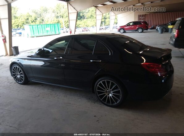 55SWF4JB9JU248071 2018 MERCEDES-BENZ C-CLASS Черный Панорамный вид салона 360°