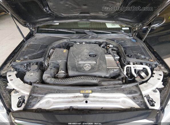 55SWF4JB9JU248071 2018 MERCEDES-BENZ C-CLASS Черный Вид сзади