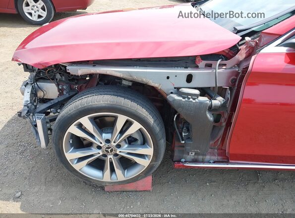 55SWF4JB9JU250158 2018 MERCEDES-BENZ C-CLASS Red Widok z przodu