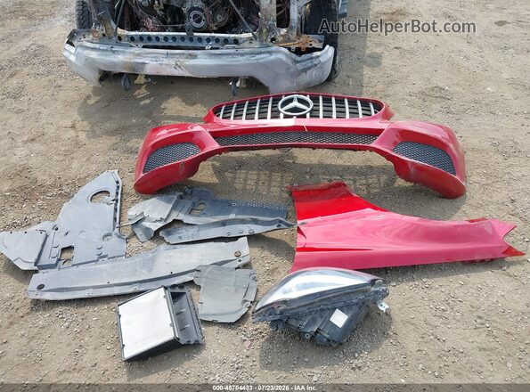 55SWF4JB9JU250158 2018 MERCEDES-BENZ C-CLASS Red Widok zestawu wskaźników