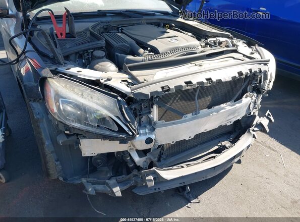 55SWF4JBXGU128630 2016 MERCEDES-BENZ C-CLASS Black წინა ხედი