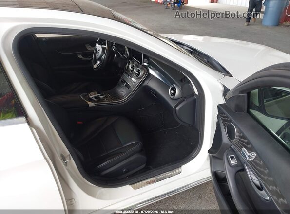55SWF4JBXGU139806 2016 MERCEDES-BENZ C-CLASS White Vista interior delantera