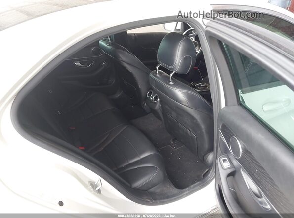 55SWF4JBXGU139806 2016 MERCEDES-BENZ C-CLASS White Vista de la etiqueta del VIN