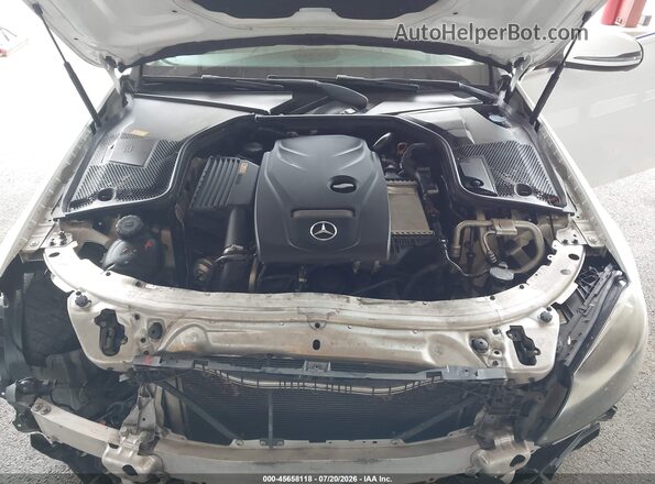 55SWF4JBXGU139806 2016 MERCEDES-BENZ C-CLASS White Vista trasera