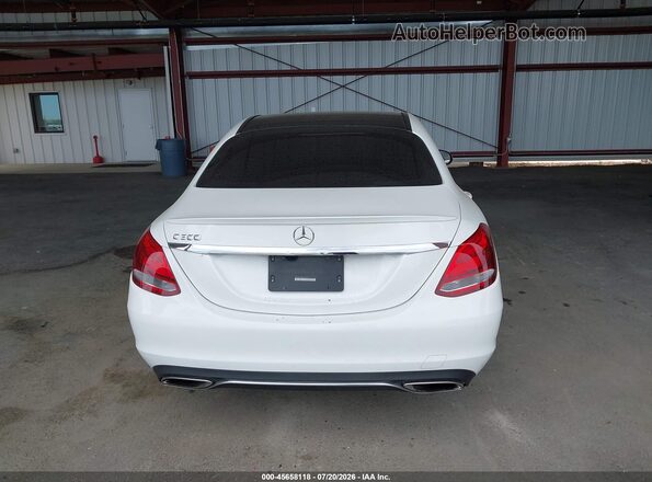 55SWF4JBXGU139806 2016 MERCEDES-BENZ C-CLASS White 