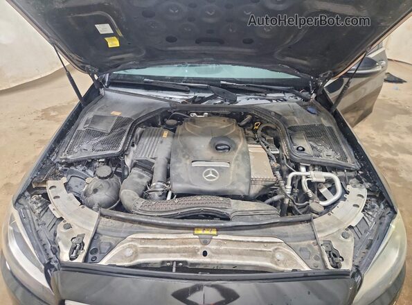 55SWF4JBXGU149624 2016 MERCEDES-BENZ C Black Սալոնի հետևի տեսք