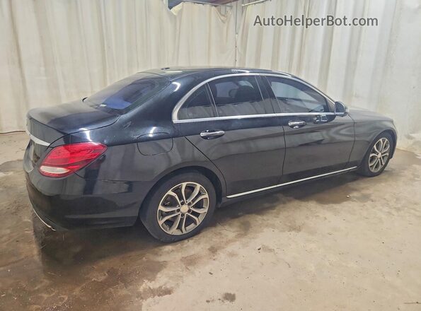 55SWF4JBXGU149624 2016 MERCEDES-BENZ C Black Հետևի աջ