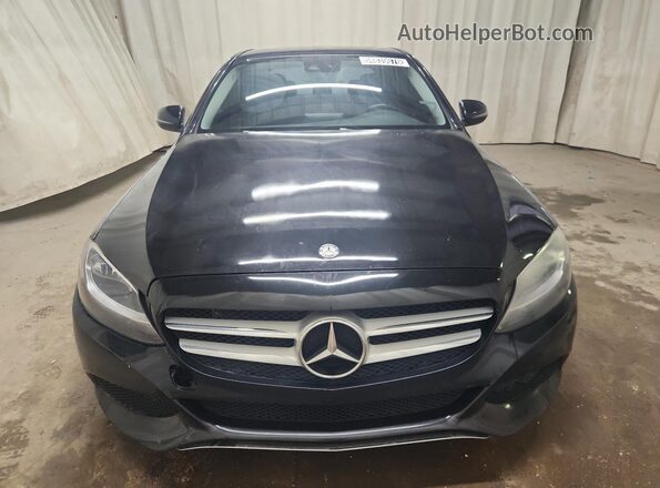 55SWF4JBXGU149624 2016 MERCEDES-BENZ C Black VIN կոդի պիտակի տեսք