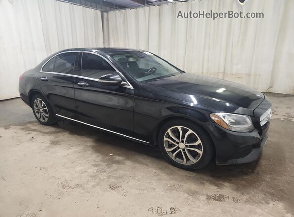 55SWF4JBXGU149624 2016 MERCEDES-BENZ C Black 