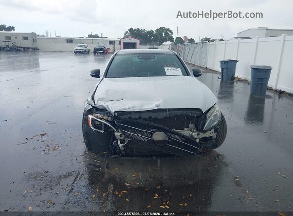 55SWF4JBXGU156606 2016 MERCEDES-BENZ C-CLASS Silver Դիմացի տեսք