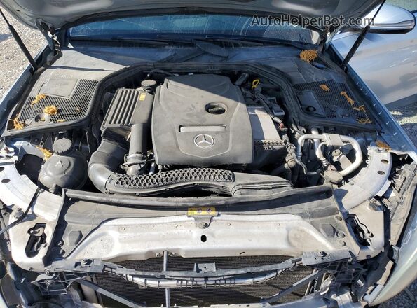 55SWF4JBXGU178458 2016 MERCEDES-BENZ C Серебряный Вид задней части салона