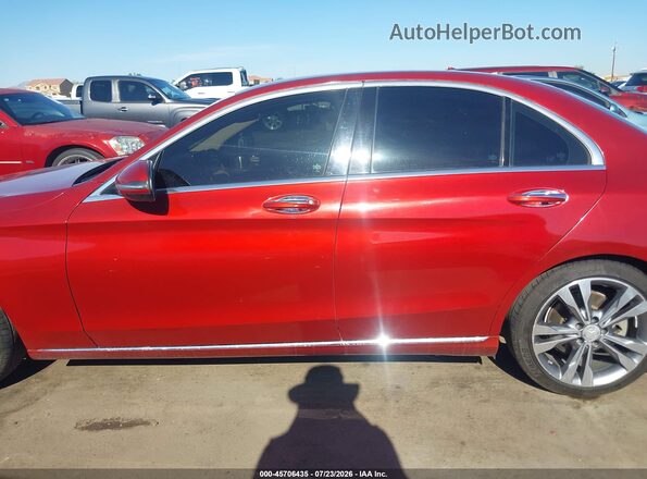 55SWF4JBXHU180941 2017 MERCEDES-BENZ C-CLASS Maroon 