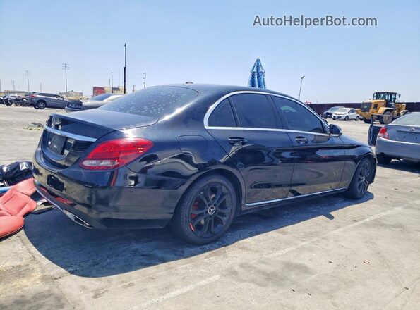 55SWF4JBXHU204574 2017 MERCEDES-BENZ C Black Trasero derecho