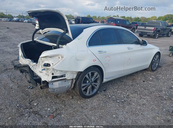 55SWF4JBXHU220077 2017 MERCEDES-BENZ C-CLASS White Rear right