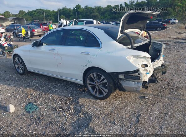55SWF4JBXHU220077 2017 MERCEDES-BENZ C-CLASS White Rear left