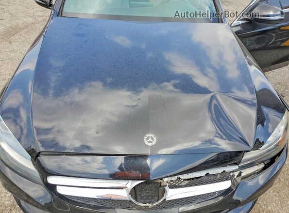 55SWF4JBXJU238231 2018 MERCEDES-BENZ C Black Widok wnętrza z tyłu