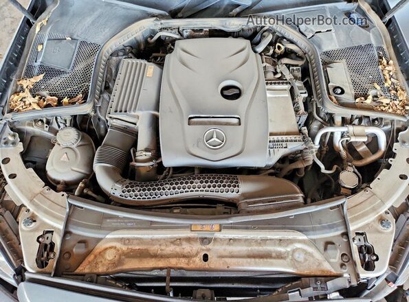 55SWF4JBXJU270984 2018 MERCEDES-BENZ C Gray Rear interior view