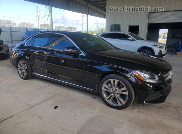 55SWF4JBXJU275683 2018 MERCEDES-BENZ C Black Առջևի աջ