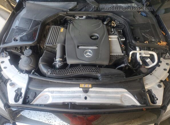 55SWF4JBXJU275683 2018 MERCEDES-BENZ C Black Սալոնի հետևի տեսք