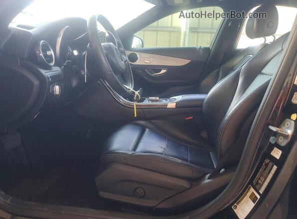 55SWF4JBXJU275683 2018 MERCEDES-BENZ C Black Սալոնի դիմացի տեսք