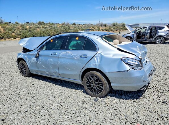 55SWF4KB0GU125749 2016 MERCEDES-BENZ C Silver Задня ліва чверть