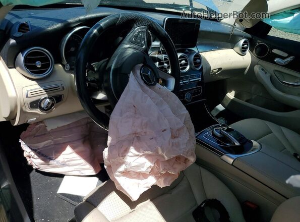55SWF4KB0GU125749 2016 MERCEDES-BENZ C Silver Вид панелі приладів