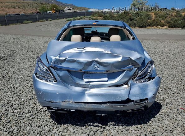 55SWF4KB0GU125749 2016 MERCEDES-BENZ C Silver Вид ззаду