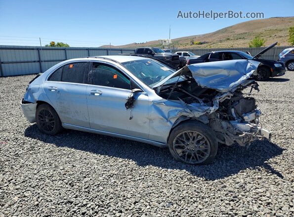 55SWF4KB0GU125749 2016 MERCEDES-BENZ C Silver Передня права чверть