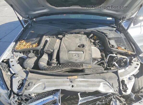 55SWF4KB0GU127520 2016 MERCEDES-BENZ C Серый Вид задней части салона