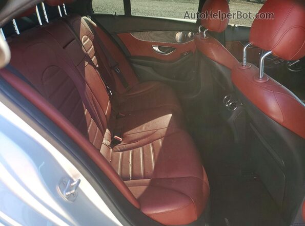 55SWF4KB0GU127520 2016 MERCEDES-BENZ C Серый Вид задних сидений