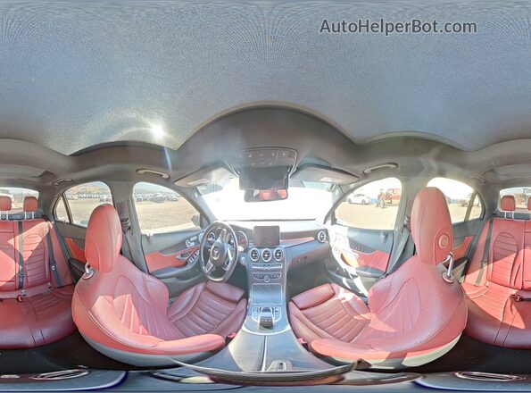 55SWF4KB0GU127520 2016 MERCEDES-BENZ C Серый Панорамный вид салона 360°