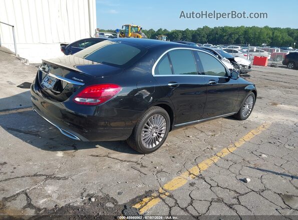 55SWF4KB0GU129770 2016 MERCEDES-BENZ C-CLASS Black Հետևի աջ